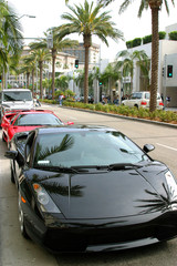 Obraz premium Rodeo Drive, Beverly Hills, California