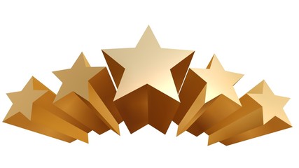 golden stars