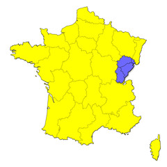 Obraz premium Franche-Compté