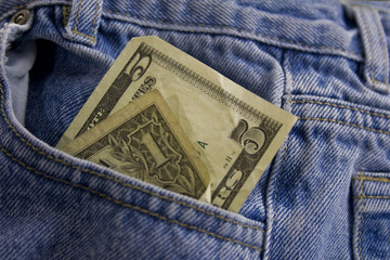 Cash in Jeans Pocket