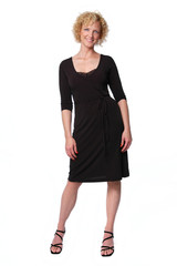 Fototapeta premium Businesswoman on a black dress