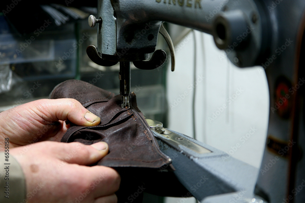 Wall mural Shoemaker