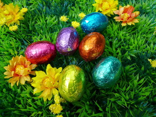 farbige Ostereier