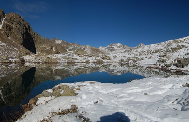 lac et neige