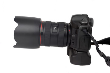 Digital camera with zoom lens