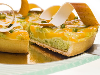 pistazien pfirsich schlemmerkuchen