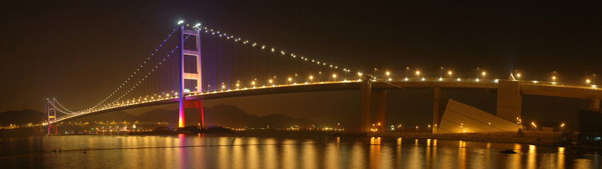 Tsing ma bridge panorama