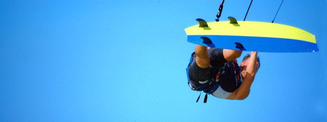Kite surfing