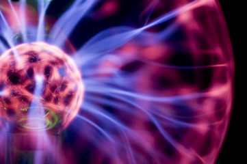 Magic lamp in the dark 