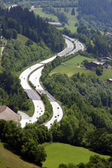 Österreich, Salzburg, Tauernautobahn