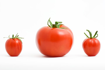 Three tomatoes