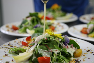 Wildkräutersalat