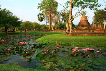 Sukhothaï en Thailande