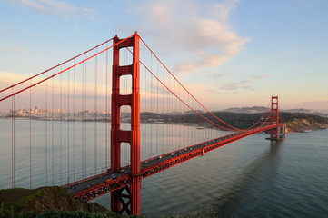 Golden Gate Bridge and San Francisco