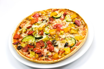pizza vegetable
