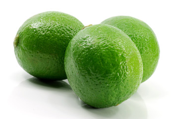 Saftige frische Limetten