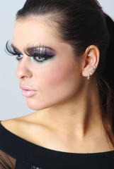 glamour portrait of woman