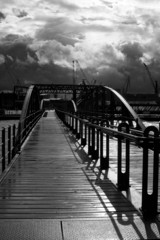 Obraz premium Landungsbrücke in Hamburg