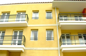 Façade d'une maison de retraite