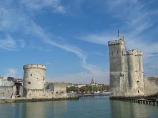 Papier Peint photo Porte Entrée du port de La Rochelle