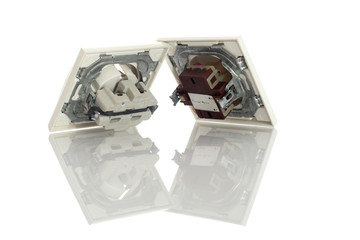 power cord and power switch