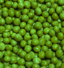 Green peas texture
