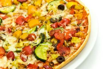 pizza in nahaufnahme