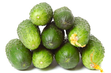 heap of cucumbers