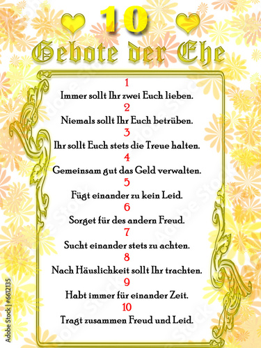 10 gebote einer ehe 10 gebote einer ehe