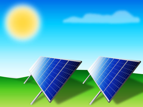 Solar panels - photovoltaic 