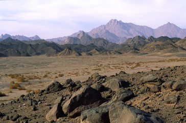 Wüste in Ägypten