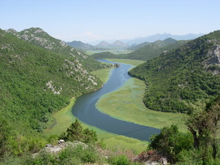 Fototapeta na wymiar Czarnogóra Lac de Skadar