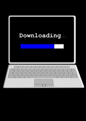 internet download laptop computer - 6615521