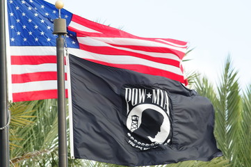 us and pow flags