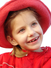 girl in red