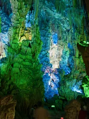 Fotobehang Flute cavern in Guiling © Jgz