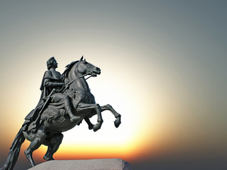 Obraz premium Peter Statue