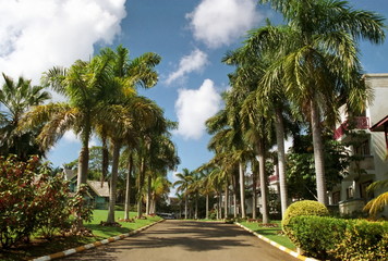 Obraz na płótnie Canvas Tropical Resort