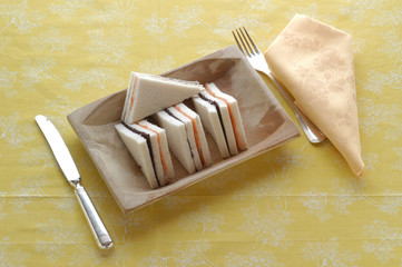 Tramezzini al lombo Antipasti del Veneto