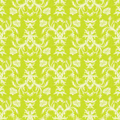 Seamless floral pattern, vector illustration