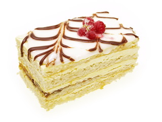 biscuit sahnetorten schnitte mit fondant
