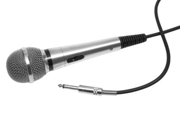New and metal microphone