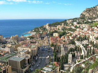 Monaco von Oben