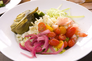 fresh shrimp salad