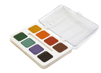 paint isolated on white background