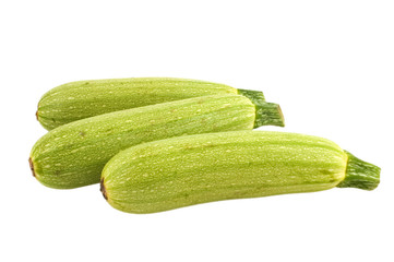 Three zucchini