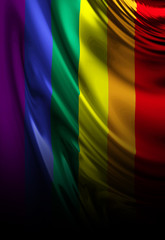 Gay pride flag