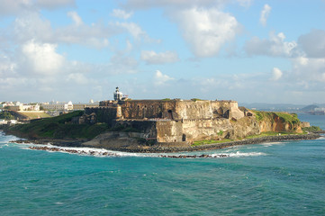 Fototapeta na wymiar San Juan, twierdza