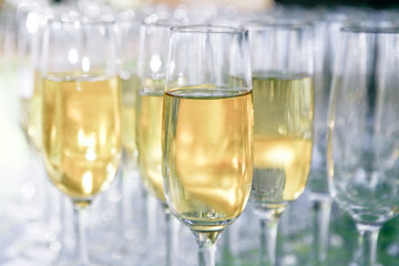 Coupes de champagne