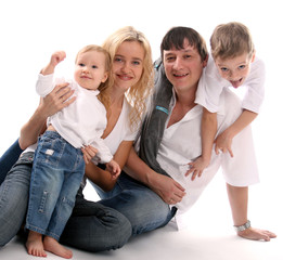 Obraz premium family happiness